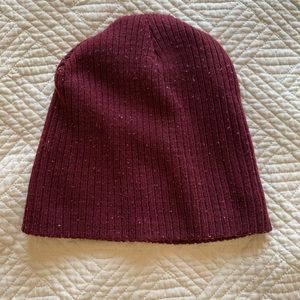 Cute Burgundy Beanie